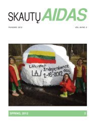 Skautų Aidas - Lietuvių Skautų Sąjunga