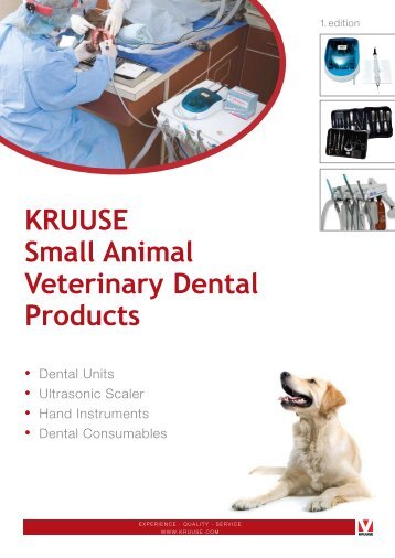 KRUUSE Small Animal Veterinary Dental Products - Front