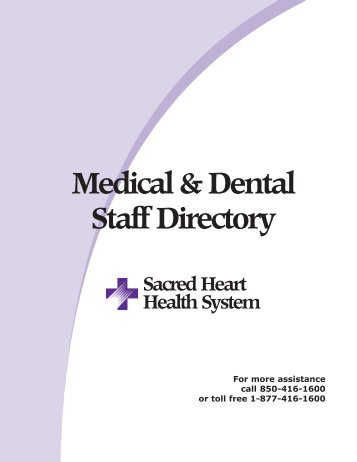 Sacred Heart Health System Medical & Dental Staff Directory