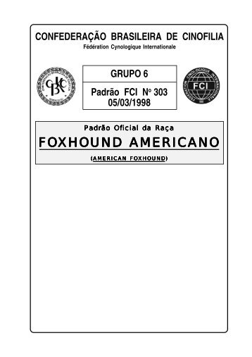 FOXHOUND AMERICANO - CBKC