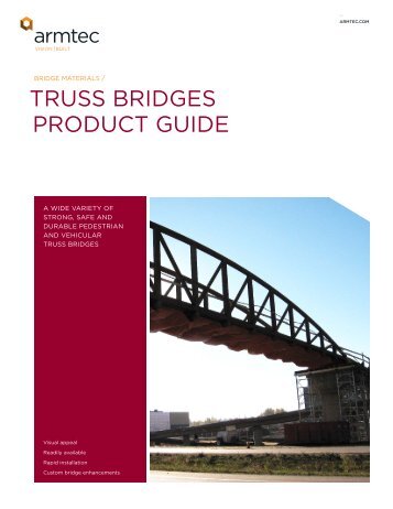 Bridge Materials / truss Bridges / Product guide - Armtec