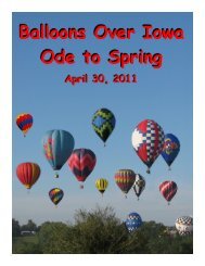 Ode to Spring - Balloons Over Iowa