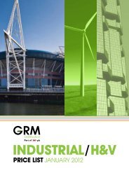 INDUSTRIAL/H&V - GRM Insulation Solutions
