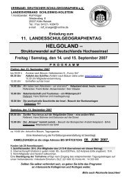 helgoland - Herzlich Willkommen in Schleswig - Holstein - Verband ...