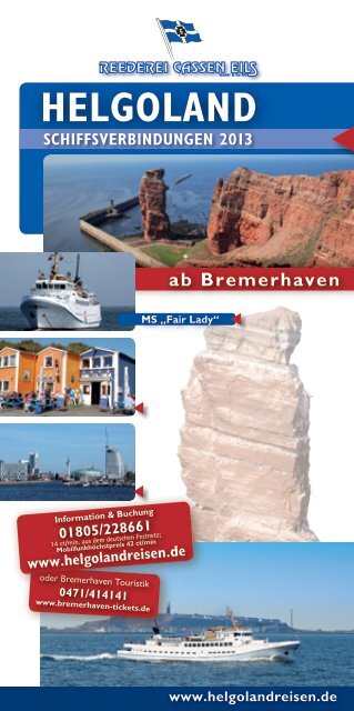 bremerhaven - helgoland - Reederei Cassen Eils