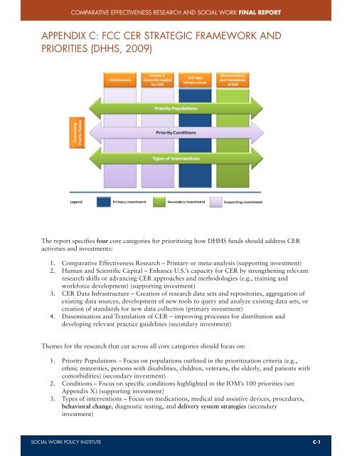 Final Report - Social Work Policy Institute