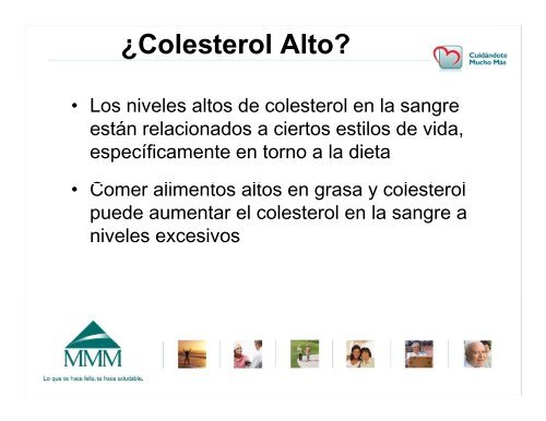 Â¿CÃ³mo Mantener los Niveles de Colesterol Bajo Control? - MMM