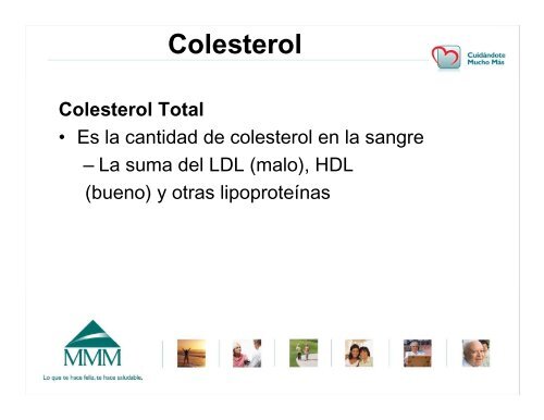 Â¿CÃ³mo Mantener los Niveles de Colesterol Bajo Control? - MMM