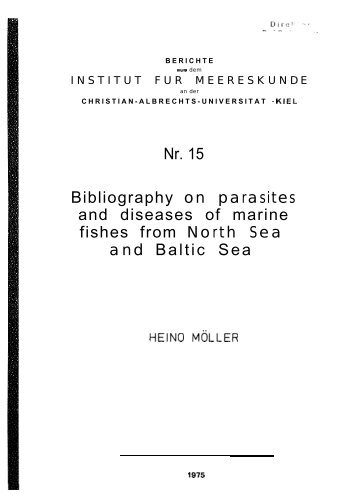 North Sea And Baltic Sea - Baltic Marine Environment Bibliography