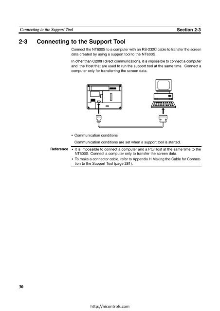 Omron NT600S Manual - Northern Industrial