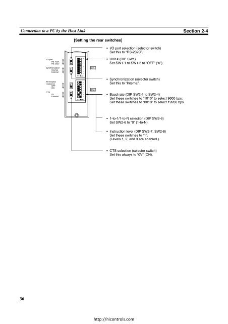 Omron NT600S Manual - Northern Industrial