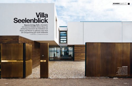 Villa Seelenblick Bayern Living, Teil 1: Heimkehr zur inneren - Home