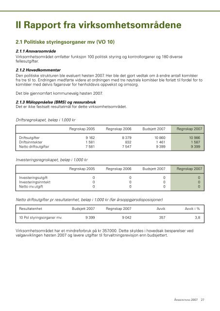 Ãrsberetning 2007.pdf - Ringsaker kommune