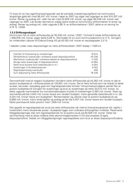 Ãrsberetning 2007.pdf - Ringsaker kommune