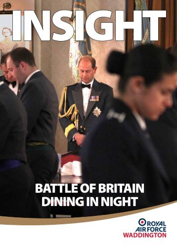 BATTLE OF BRITAIN DINING IN NIGHT - The Insight Online