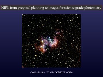 NIRI: from proposal planning to images for science grade photometry