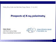 Prospects of X-ray polarimetry - Prague Relativistic Astrophysics
