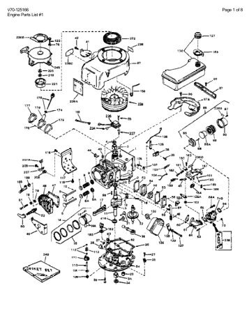 Diagram(s) and/or PartsList(s) - Small Engine Parts