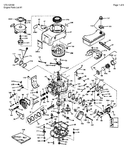 Diagram(s) and/or PartsList(s) - Small Engine Parts