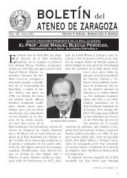 Boletin 168 - El ATENEO de Zaragoza