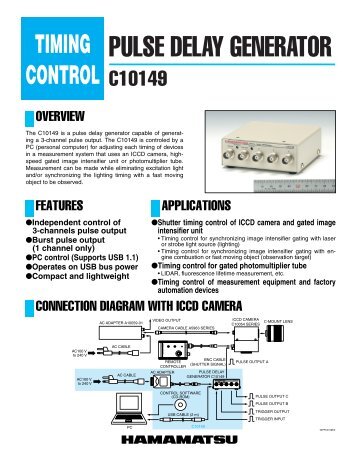 pulse delay generator c10149