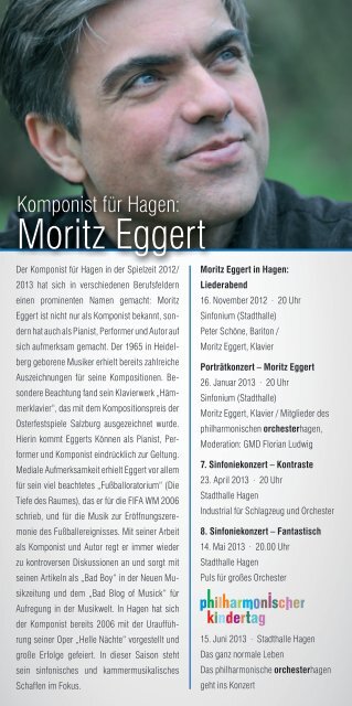 Konzertflyer als Download [PDF] - Theater Hagen