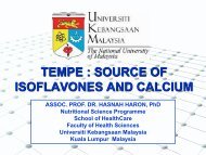 bioavailability of soy isoflavone and calcium absorption in ...