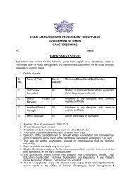Employment Notice PMU - rdsikkim.org