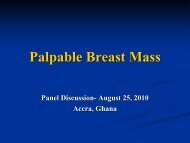 Palpable Breast Mass Discussion