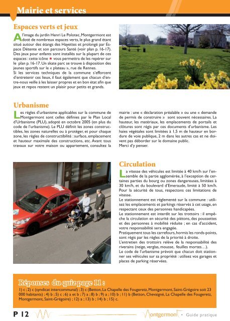 Guide pratique - Montgermont