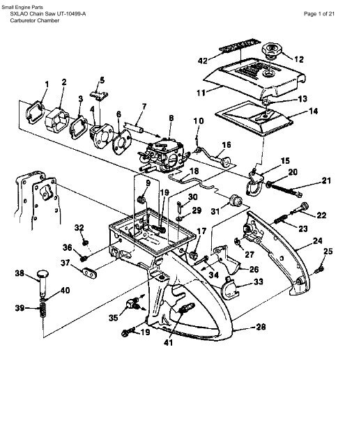 Walbro SDC Carburetor Kit For Homelite SUPER XL SXLAO Chainsaw – Complete Rebuild