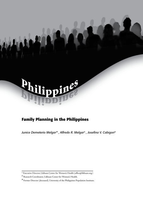 Family Planning in Asia and the Pacific - International Council on ...