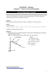 Tutorial 3: Forward Kinematics and