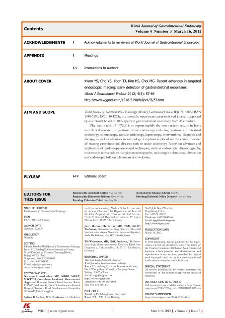 Download - World Journal of Gastroenterology