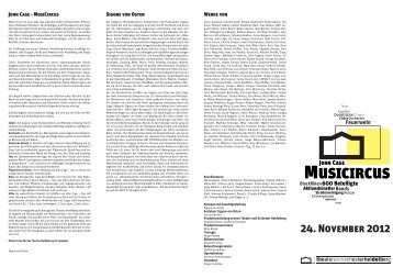 Programm MUSICIRCUS [PDF-Datei - 465 KB] - Theater Heidelberg