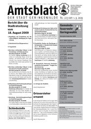 Amtsblatt Nr. 223 - Geringswalde