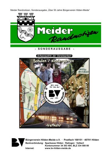 Meider Geschichte(n) - Bürgerverein Hilden-Meide eV