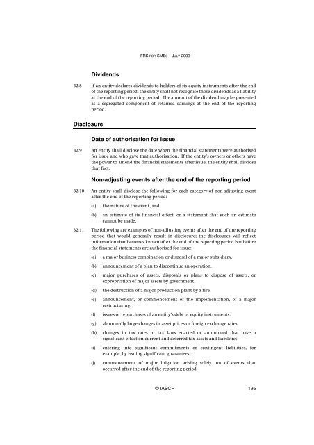 (IFRS) for Small and Medium-sized Entities (SMEs)