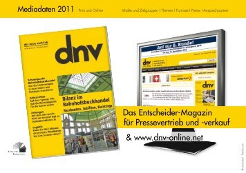verkauf & www.dnv-online.net - Presse Fachverlag