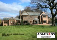 EDEN HALL, 9 NORDEN ROAD, BAMFORD - Ask Local