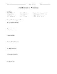 Unit Conversion Worksheet.pdf - Milwaukie High School