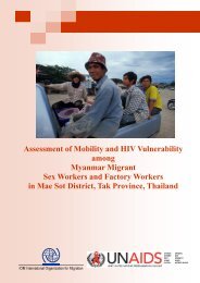 Assessment of Mobility and HIV Vulnerability among Myanmar ...