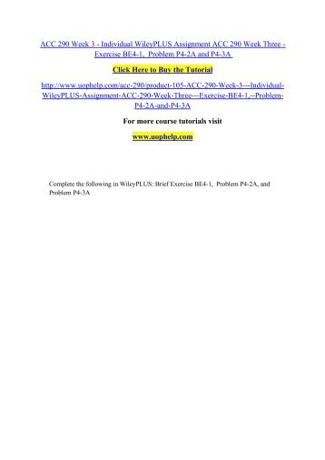 Cost accounting homework p4-2a