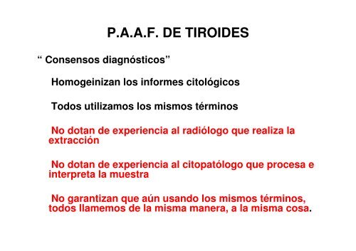 paaf tiroides