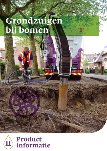 Grondzuigen bij bomen - Nationale Bomenbank