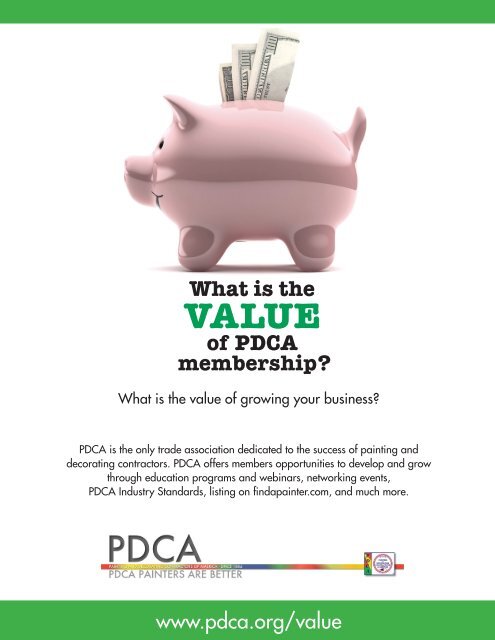 2012 PDCA Membership Handbook - Painting and Decorating ...