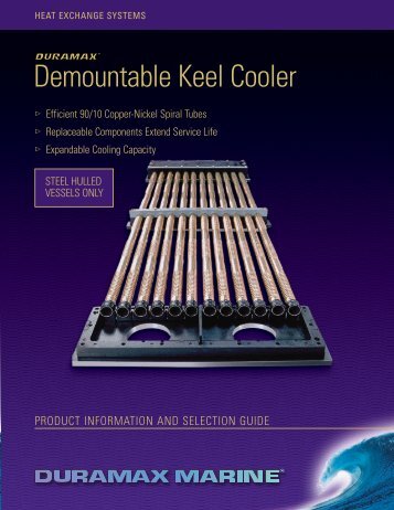 Demountable Keel Cooler - Marine Office