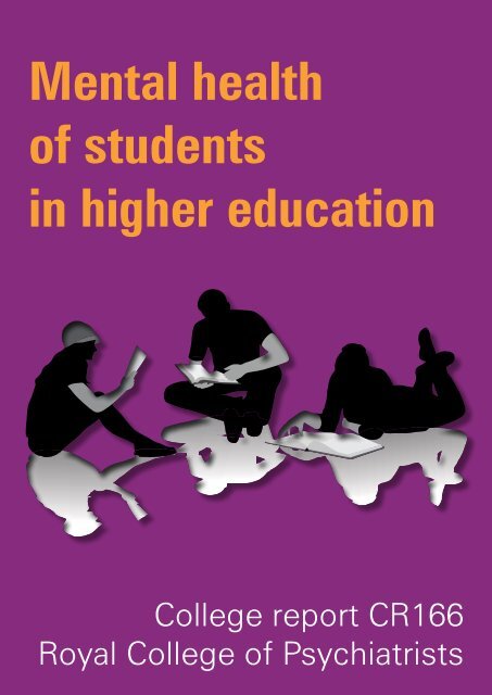 Mental health of students in higher education - Royal College of ...