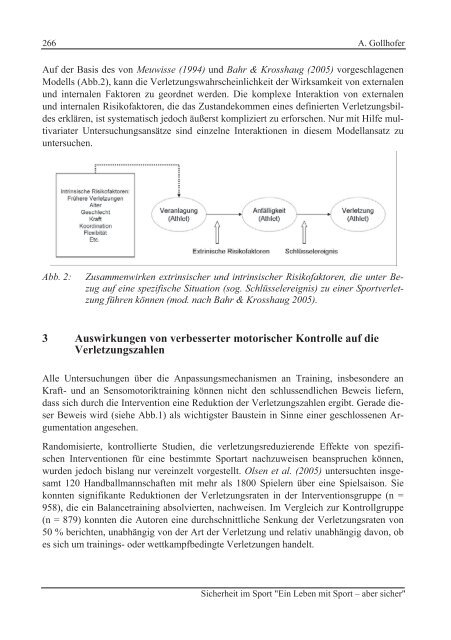 Sicherheit im Sport Ein Leben mit Sport – aber sicher