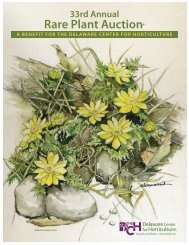 Rare Plant AuctionÂ® - The Delaware Center for Horticulture